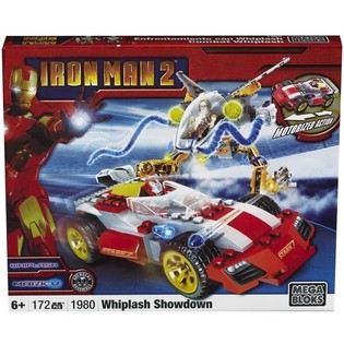 美高 MEGA BLOKS 钢铁侠2 丧鞭对决积木套装 - 1980