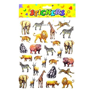 快乐贴纸 (48张装) - 批发儿童卡通贴纸