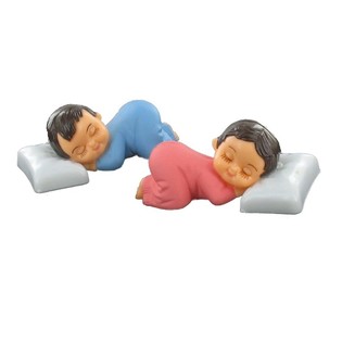 蛋糕装饰插件 - 睡梦婴儿枕头款 (56个)