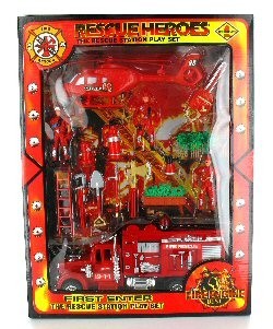 大型消防员玩具套装 - 型号 2