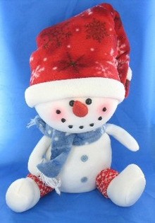 现代豪华坐姿大雪人