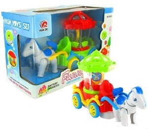 Bump & Go Magic Wagon 自动避障声光马车玩具