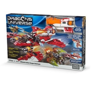 Mega Bloks 美高终极行动巨龙破坏者积木套装