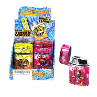 ED HARDY 双火焰防风打火机（8个装）
