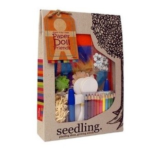Seedling 创意DIY手工礼包 - 制作你专属的纸偶朋友