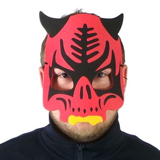 恶魔泡沫面具 (6个装)