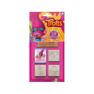 魔发精灵 Trolls 5件套印章玩具（24个装）B2B批发
