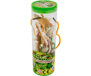 筒装动物 - 鳄鱼 (48只装)
