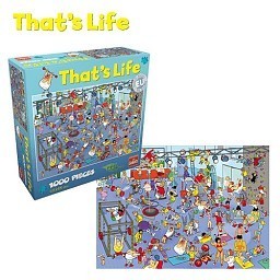That&rsquo;s Life 拼图 - 健身房, 1000片 (1件)