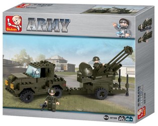 小鲁班 Sluban 高射炮 Army M38-B7300 (1件)