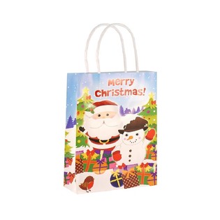 圣诞快乐礼品袋 MERRY CHRISTMAS 14x21x7 厘米 (24个装)