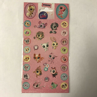 Little PetShop 贴纸，20 x 10 厘米（10 张）