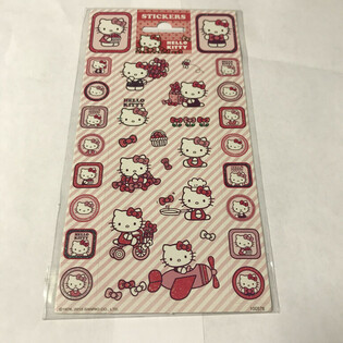 凯蒂猫贴纸 - 20 x 10 cm (10张)