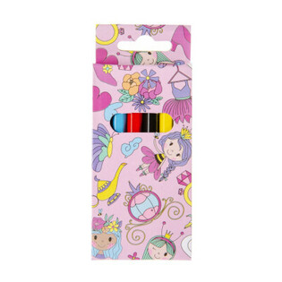 6色彩色铅笔套装 - 公主系列 (24盒入)