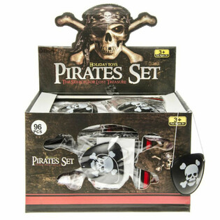 海盗眼罩展示架装 (96个装)
