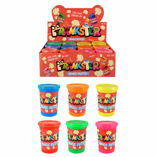霓虹发声彩泥 - 展示盒 (12件装)