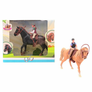 MY LOVELY HORSE - 玩具马带骑手 - 礼盒装 (1件)