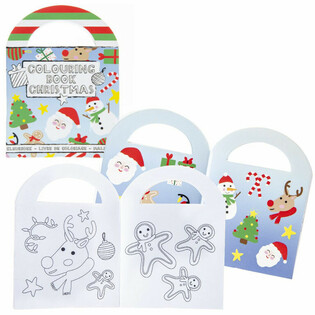 圣诞节贴纸涂色本（48本装）